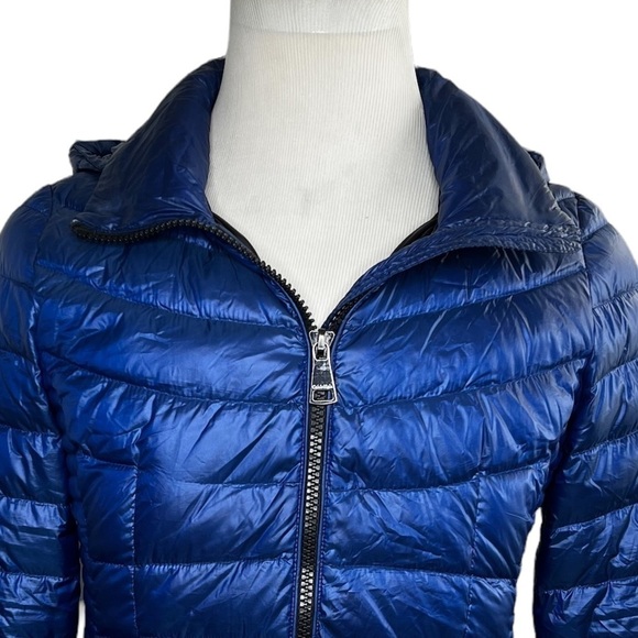 Calvin Klein Women’s Hooded Down Feathers Puffer Packable Jacket - Picture 9 of 16